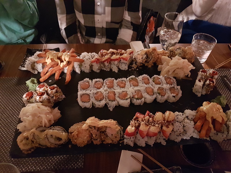 Lisa's farewell dinner